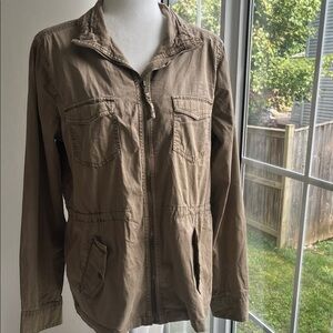 Sonoma Light Brown Cotton Jacket size L